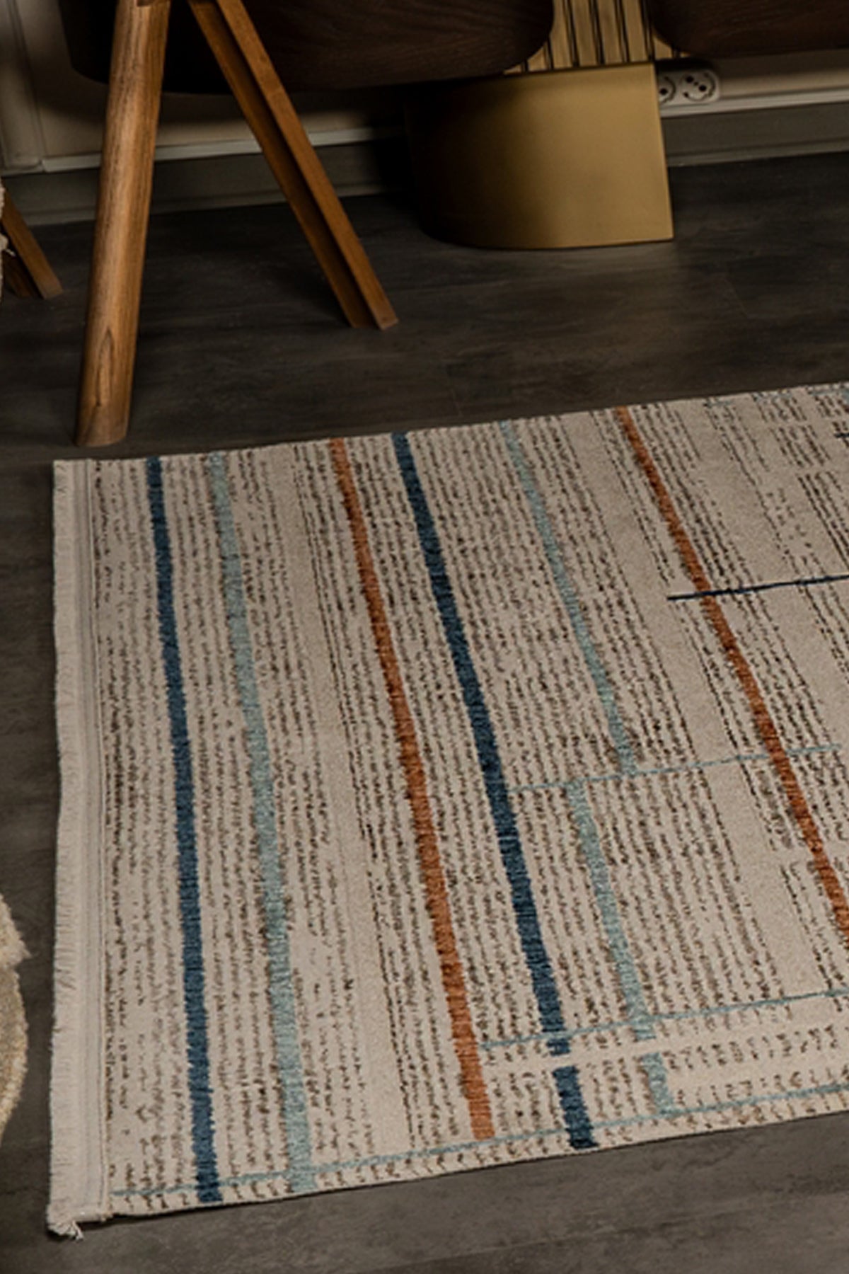 Hola HL005 Çok Renkli Hav Toz Vermez Salon Mutfak Koridor Oturma Odası Yolluk Halı Makine Halısı