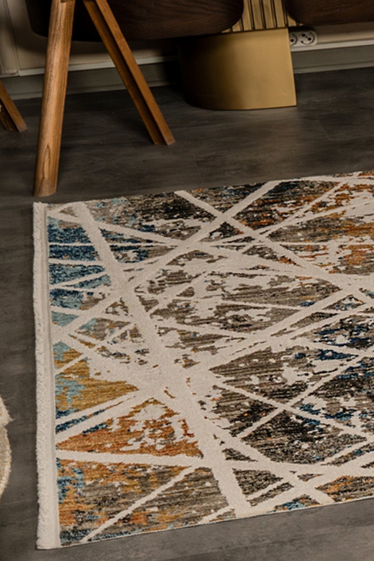 Hola HL006 Çok Renkli Hav Toz Vermez Salon Mutfak Koridor Oturma Odası Yolluk Halı Makine Halısı