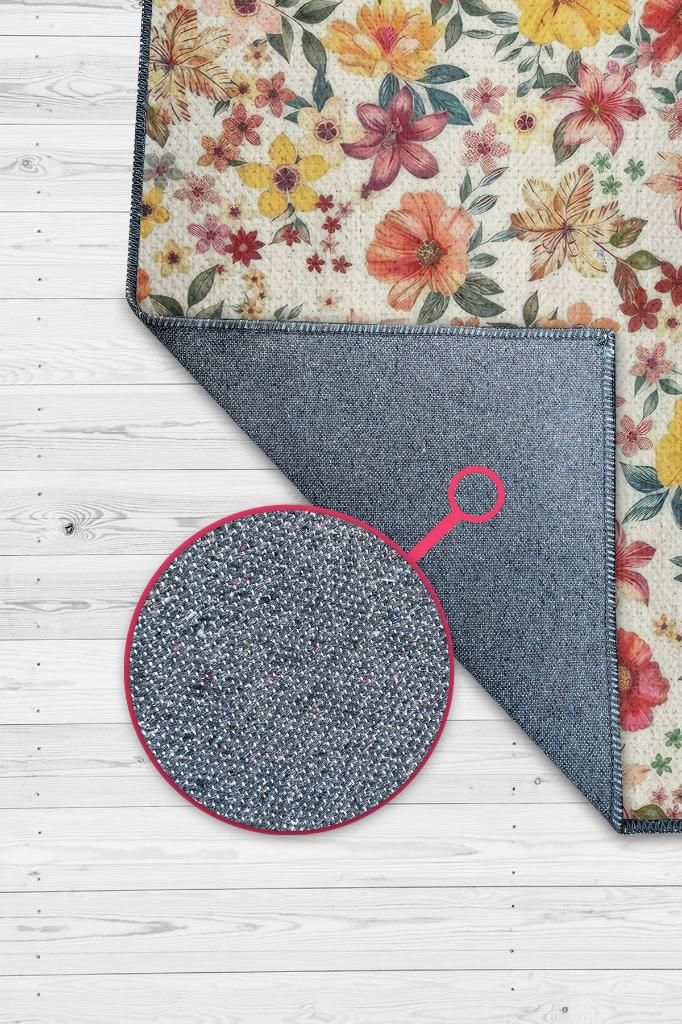 Homshtag 3D Çiçekler Koyu Renk Halı Çiçekli Salon Halısı Modern Oturma Odası Halısı Şık Siyah Halı