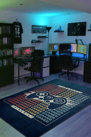 Homshtag Büyük Düşün Çok Renkli Oyuncu Halısı Gamerlara Özel Tasarım Halılar Hediyelik Oyuncu Halısı