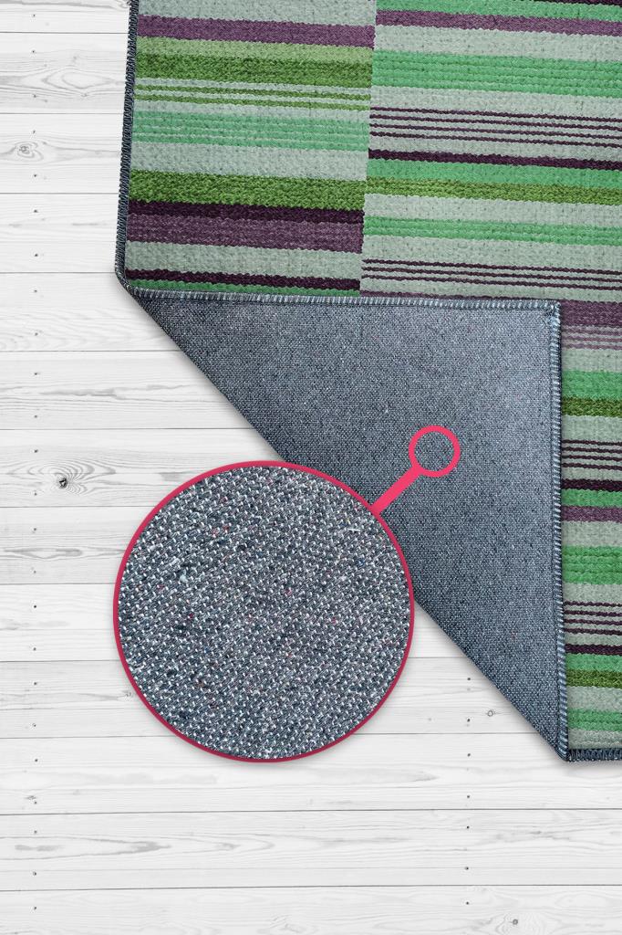 Homshtag Çizili Çok Renkli Halı Mutfak Halısı Çizgili Oturma Odası Halısı Retro Tarzı Salon Halısı