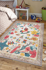 Homshtag Çok Renkli Halı Yumuşak Dokulu Çocuk Odası Halısı Rustik Çocuk Halısı Çocuk Temalı Halı