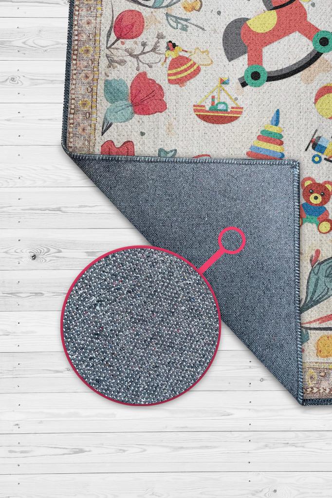 Homshtag Çok Renkli Halı Yumuşak Dokulu Çocuk Odası Halısı Rustik Çocuk Halısı Çocuk Temalı Halı