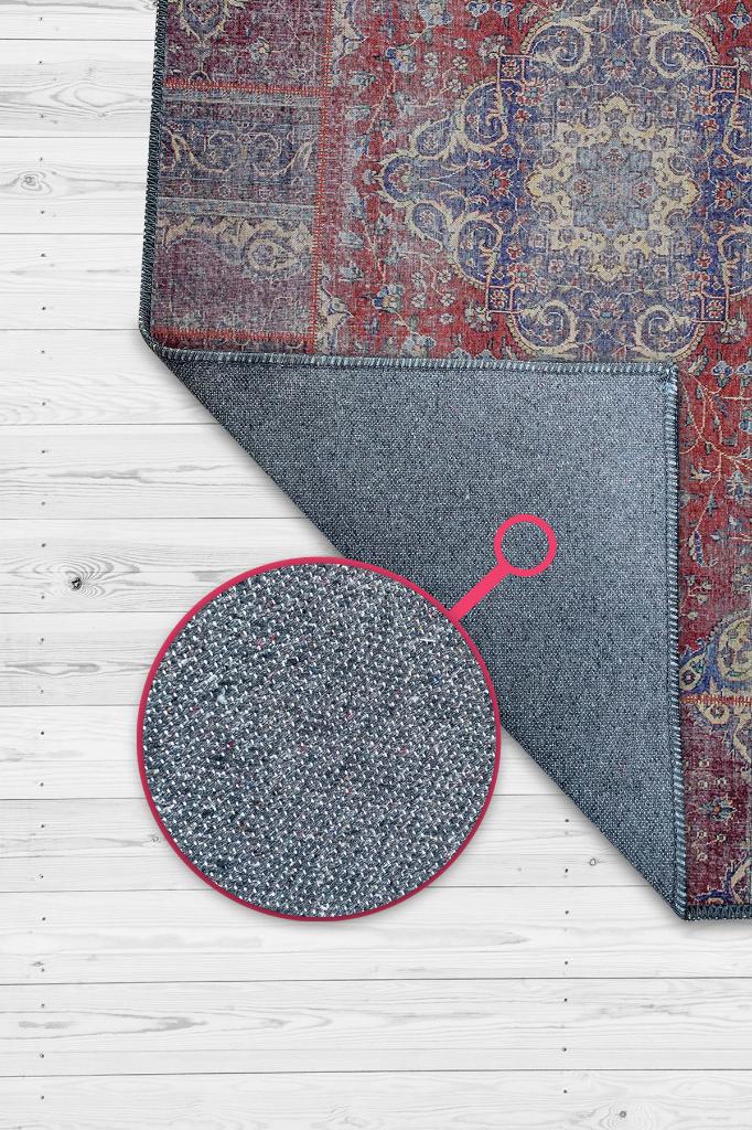 Homshtag Farklı Olmakta Etnik Desenli Halı Geometrik Salon Halısı Çok Renkli Oturma Odası Halısı