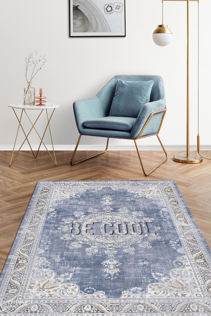 Homshtag Havalı Ol Etnik Desenli Halı Geometrik Salon Halısı Çok Renkli Oturma Odası Halısı