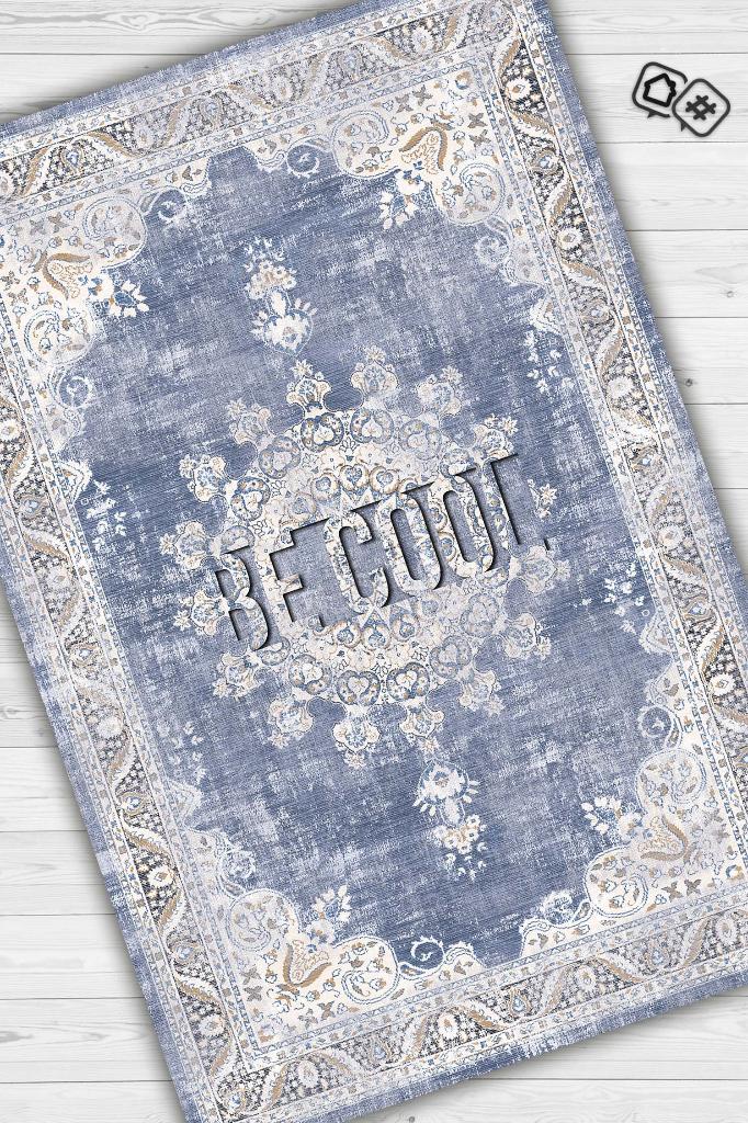 Homshtag Havalı Ol Etnik Desenli Halı Geometrik Salon Halısı Çok Renkli Oturma Odası Halısı