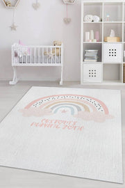 Homshtag Onun Oyun Alanı Kişiye Özel Kişiselleştirilebilir Dokuma Tabanlı Yıkanabilir Dekoratif Ev Halısı