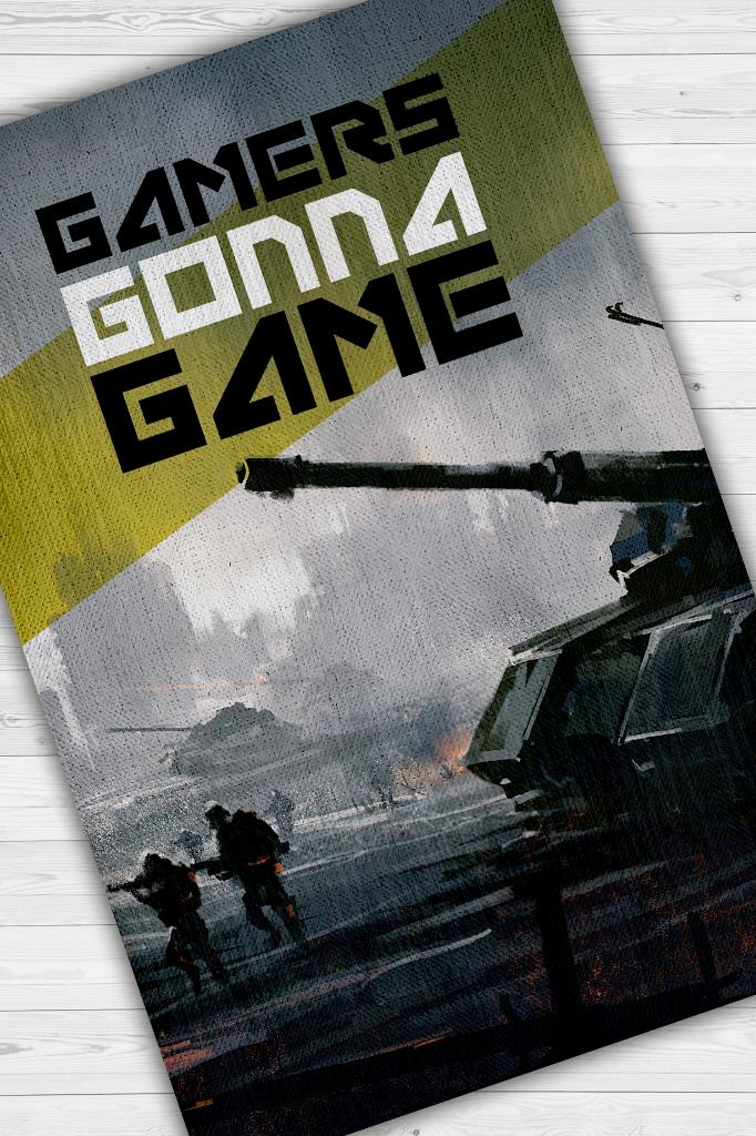 Homshtag Oynamaya Devam Çok Renkli Oyuncu Halısı Gamer Temalı Halı Modern Oyuncuya Hediye Halı