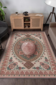 Homshtag Pembe Kuvars Taşı Halısı Pembe Renkli Aura Taşı Enerji Spiritüel Temalı Modern Halı