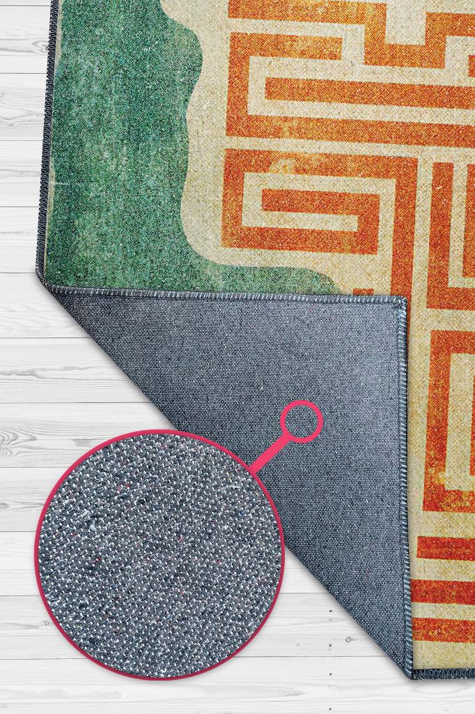 Homshtag Psikolog Yolu Gösterir Pamuklu Dokuma Tabanlı Yıkanabilir Kaymaz Dekoratif Halı