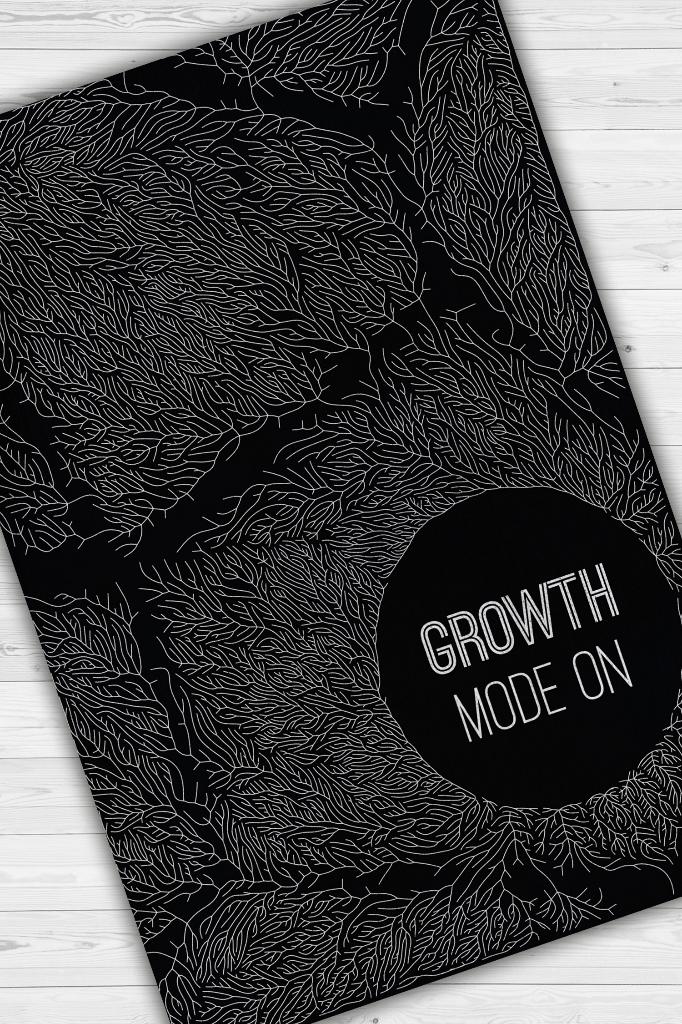 Homshtag Siyah Renkli Halı Modern Figürlü Ofis Halısı Dijital Baskı Dokuma Tabanlı Home Office Halı