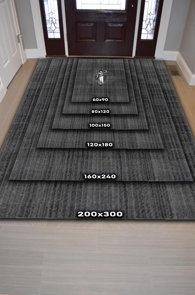 Homshtag Themis Siyah Renkli Avukat Halısı Dokuma Avukat Ofis Halısı Hediye Halı Adalet Temalı Halı