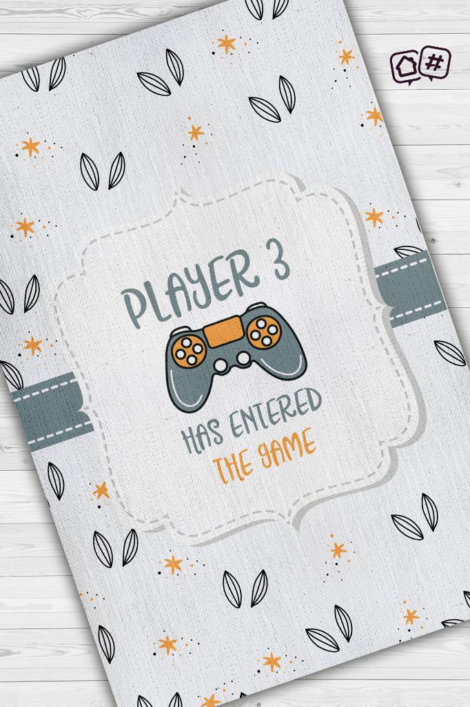 Homshtag Üçüncü Oyuncu Geldi Beyaz Renkli Çocuk Odası Halısı Minimal Çocuk Halısı Bebek Temalı Halı