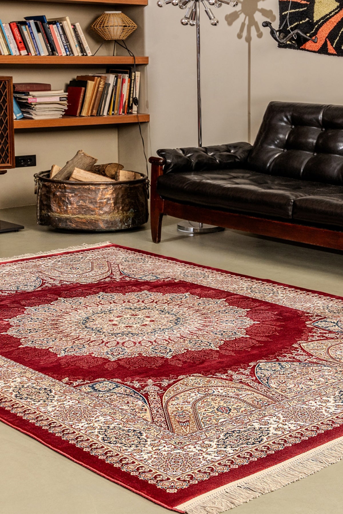 İpeksi İS001 Çok Renkli Uzun Ömürlü Yumuşak Dokulu Salon Mutfak Koridor Oturma Odası Yolluk Halı