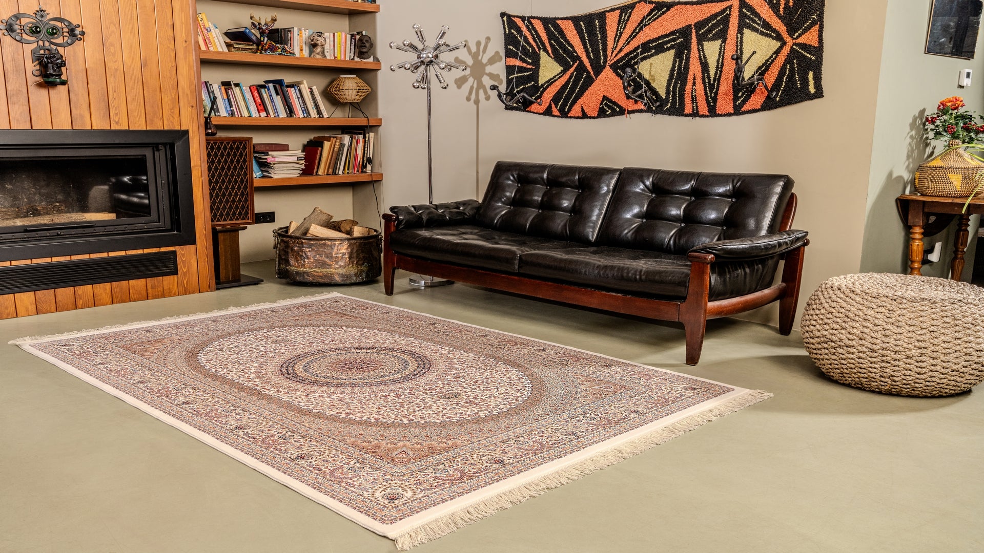 İpeksi İS004 Çok Renkli Uzun Ömürlü Yumuşak Dokulu Salon Mutfak Koridor Oturma Odası Yolluk Halı