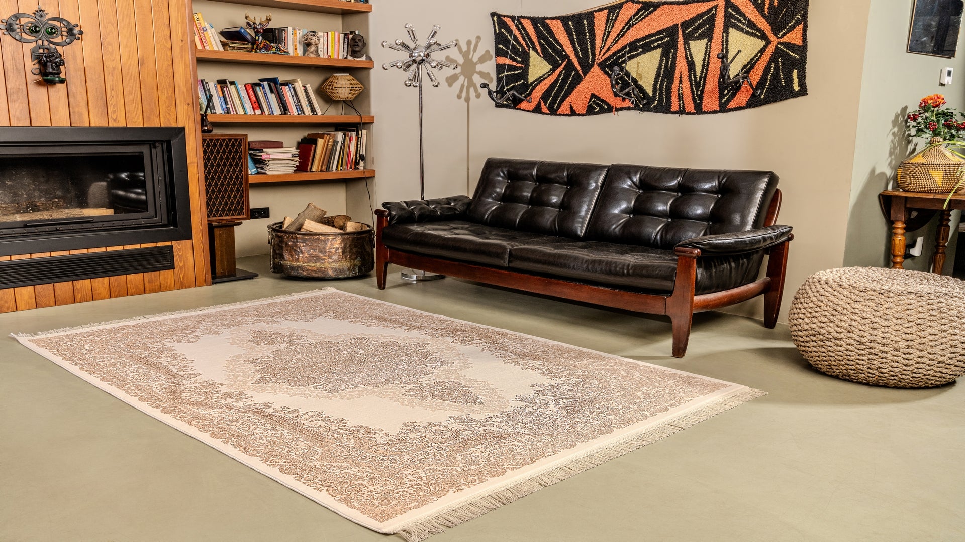 İpeksi İS008 Çok Renkli Uzun Ömürlü Yumuşak Dokulu Salon Mutfak Koridor Oturma Odası Yolluk Halı