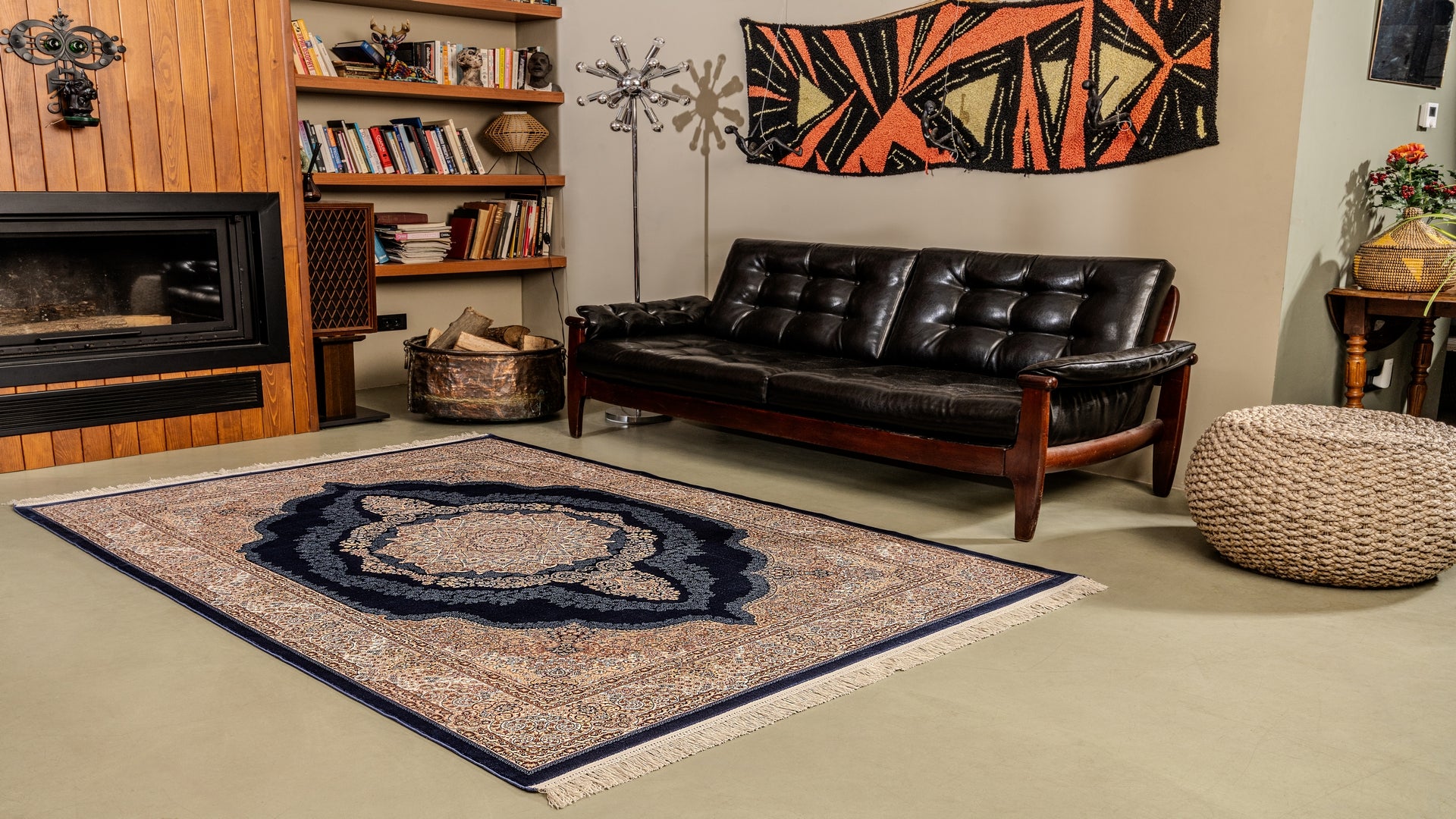 Silky IS009 Multicolored Long-lasting Soft Textured Living Room Kitchen Hallway Sitting Room Runner Rug