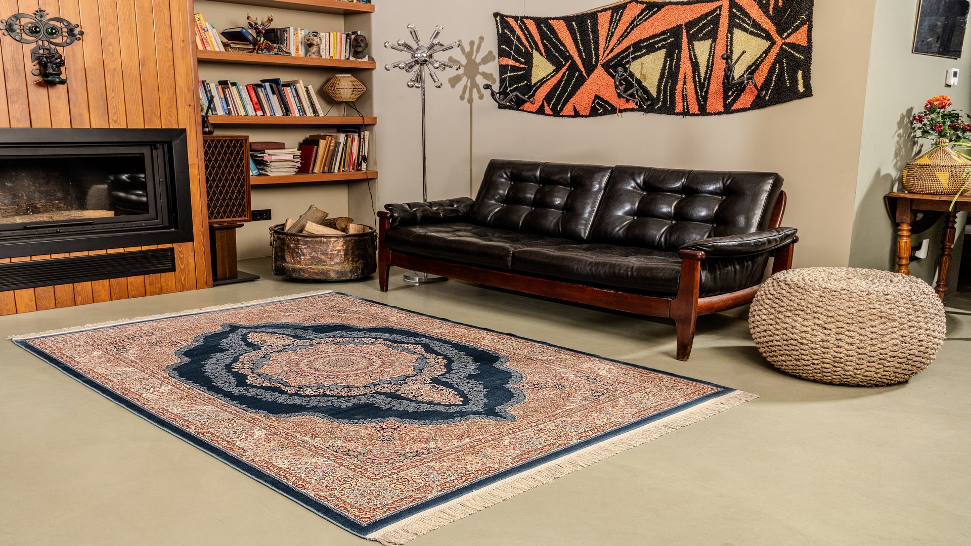 Silky ISO10 Multicolored Long-lasting Soft Textured Living Room Kitchen Hallway Sitting Room Runner Rug