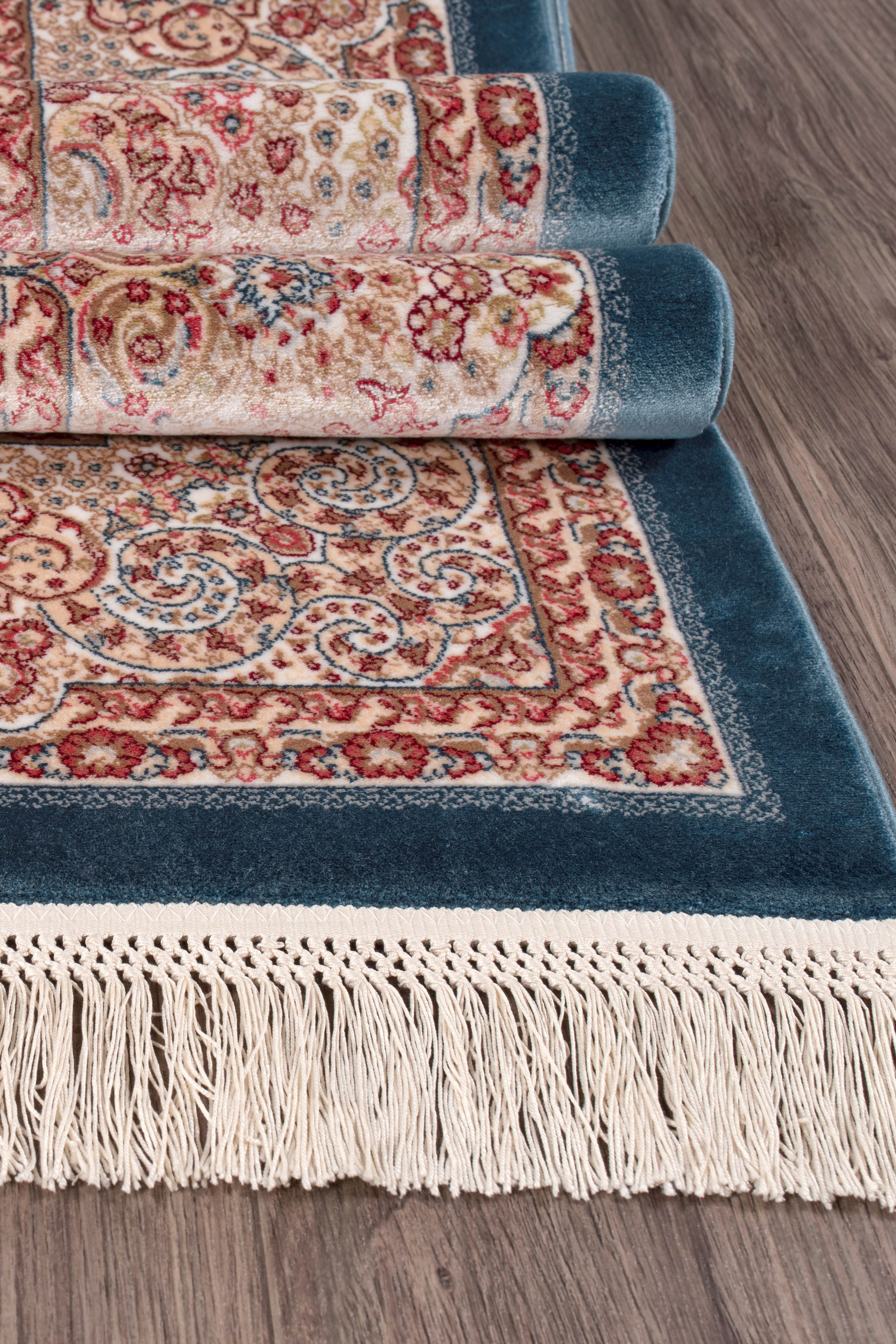 Silky ISO10 Multicolored Long-lasting Soft Textured Living Room Kitchen Hallway Sitting Room Runner Rug