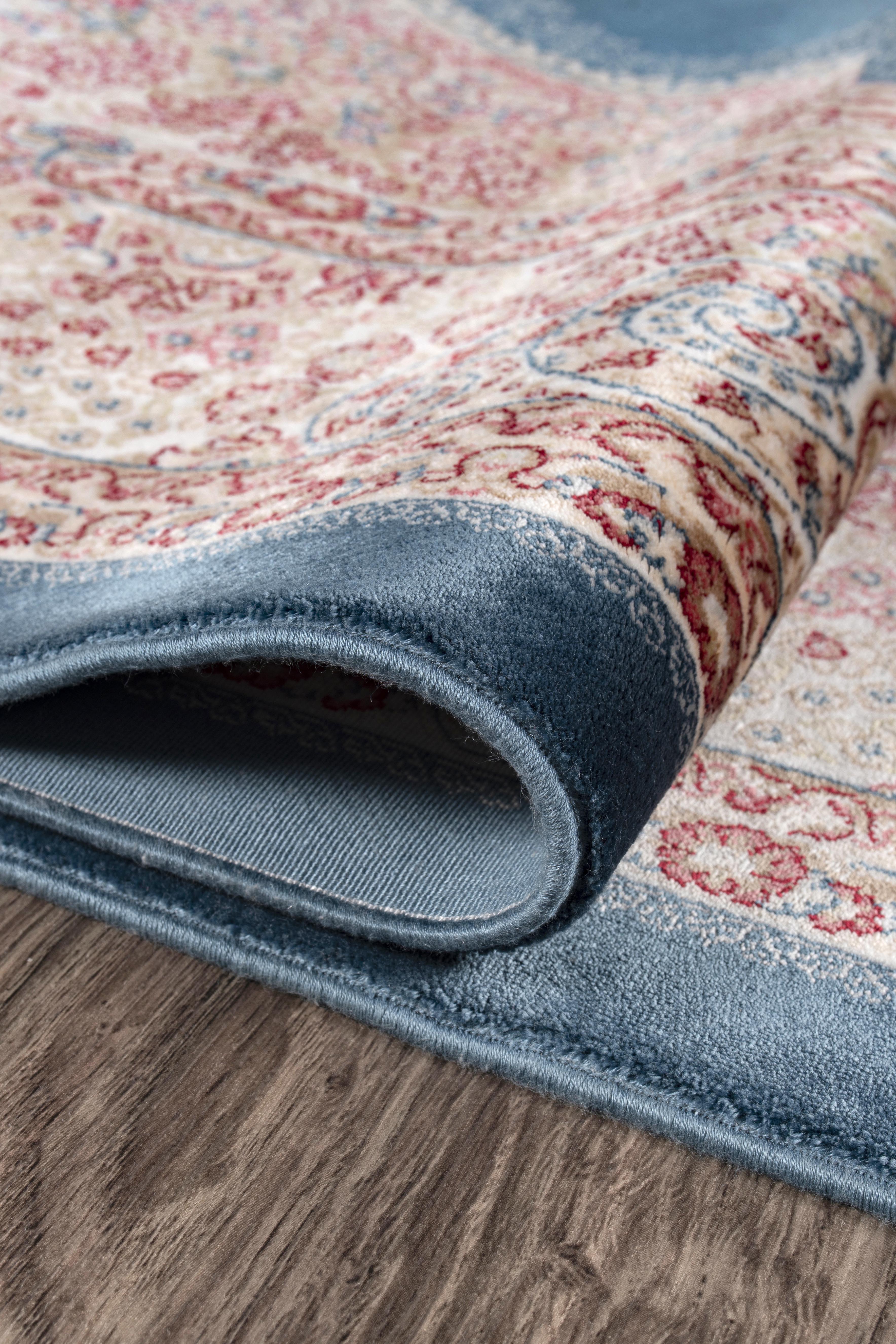 Silky ISO10 Multicolored Long-lasting Soft Textured Living Room Kitchen Hallway Sitting Room Runner Rug