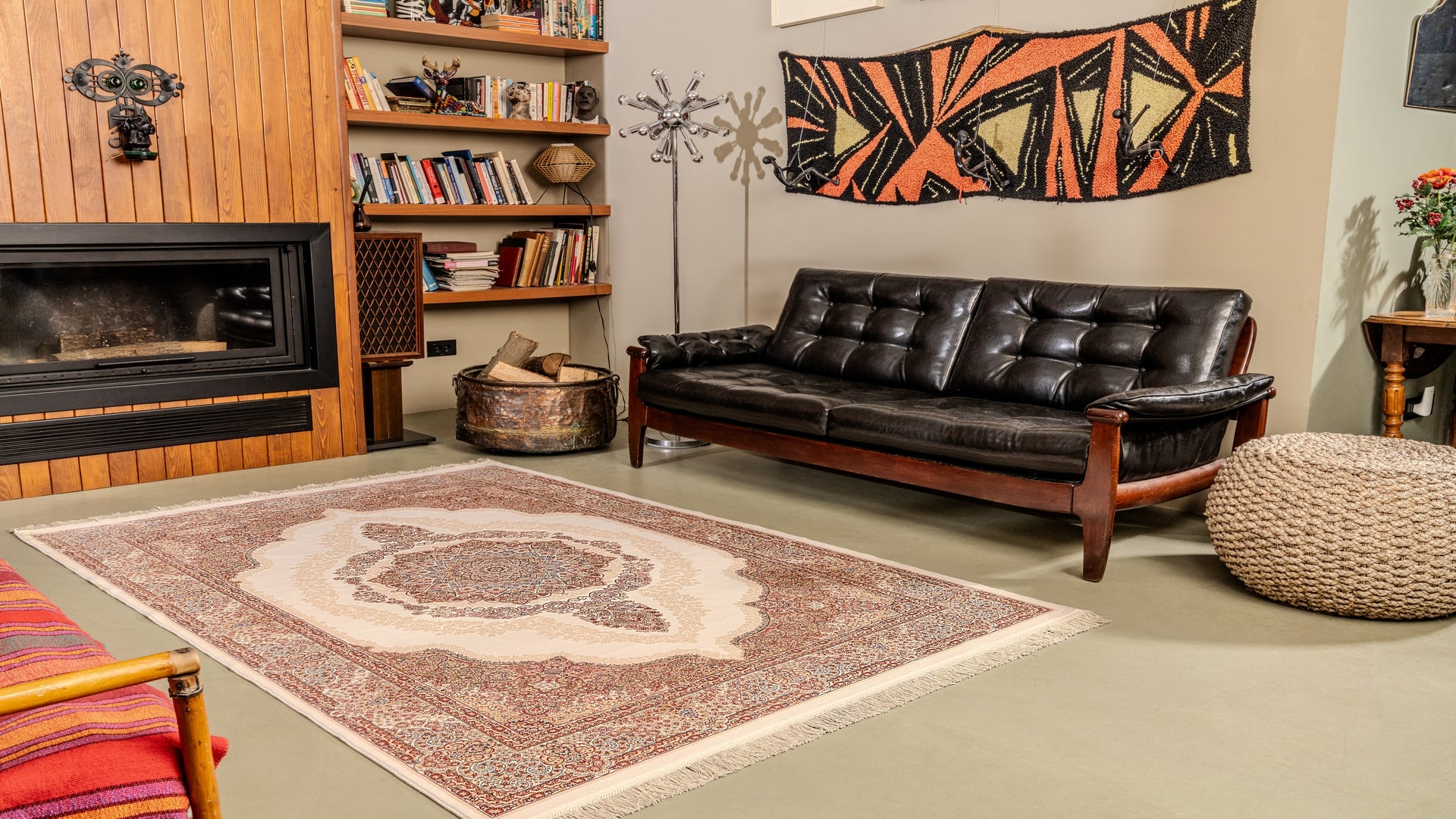 İpeksi İS011 Çok Renkli Uzun Ömürlü Yumuşak Dokulu Salon Mutfak Koridor Oturma Odası Yolluk Halı