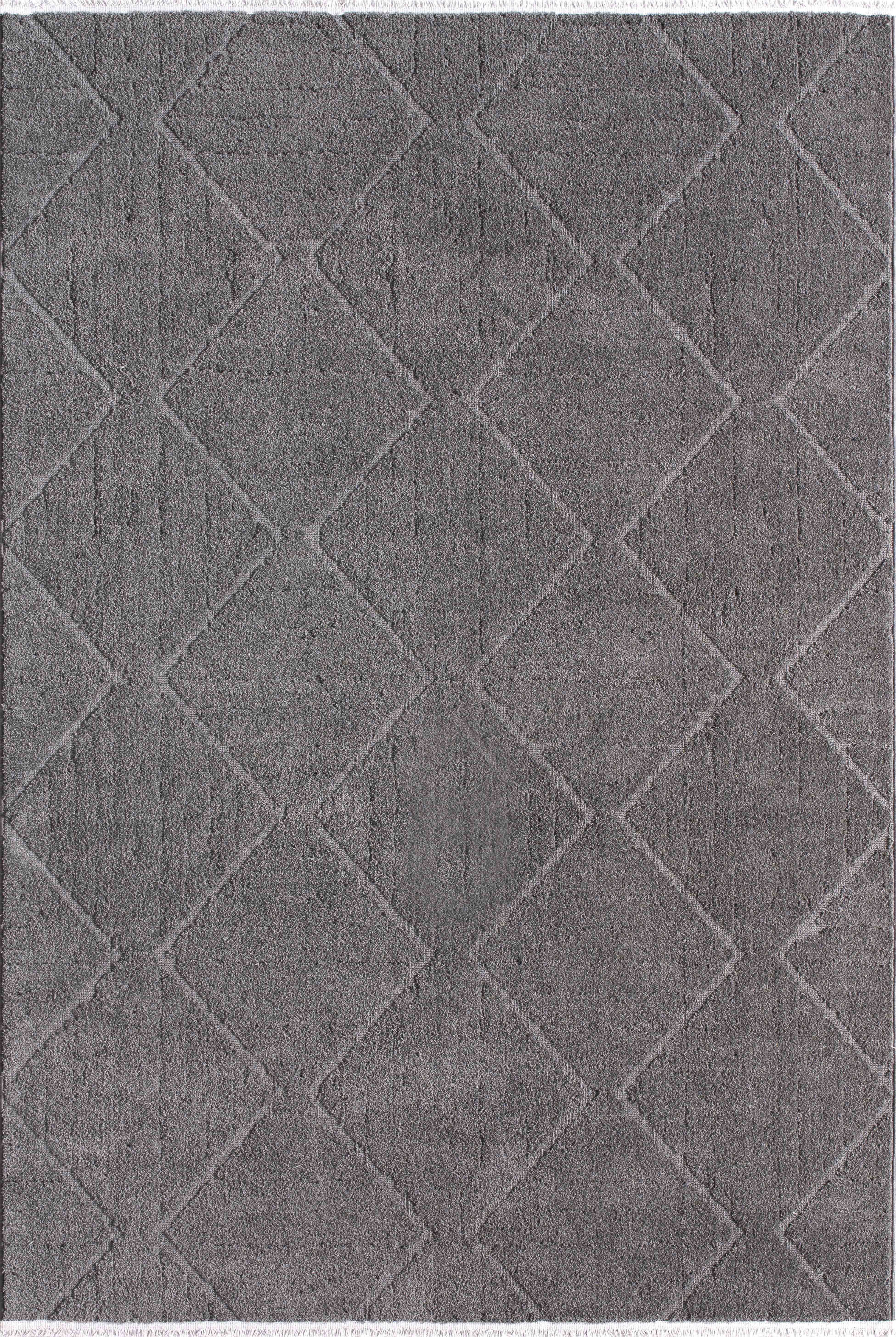 Jolly JL003 Antrasit Yumuşak Dokulu Salon Mutfak Koridor Oturma Odası Yolluk Halı Makine Halısı