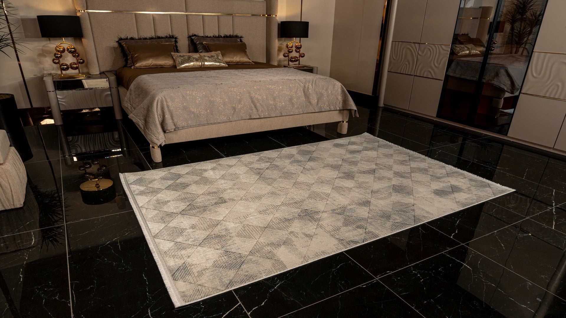 Kadifem KD004 Mehrfarbiger, weicher Läuferteppich für Wohnzimmer, Küche, Flur, Aufenthaltsraum, maschinell hergestellt
