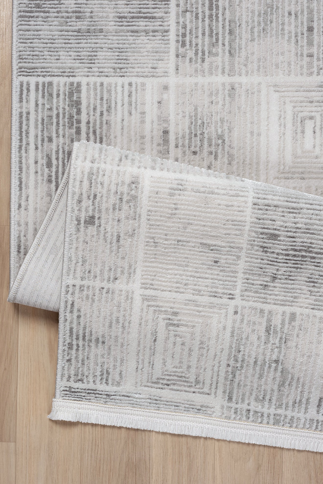 Kadifem KD005 Gri Yumuşak Dokulu Salon Mutfak Koridor Oturma Odası Yolluk Halı Makine Halısı