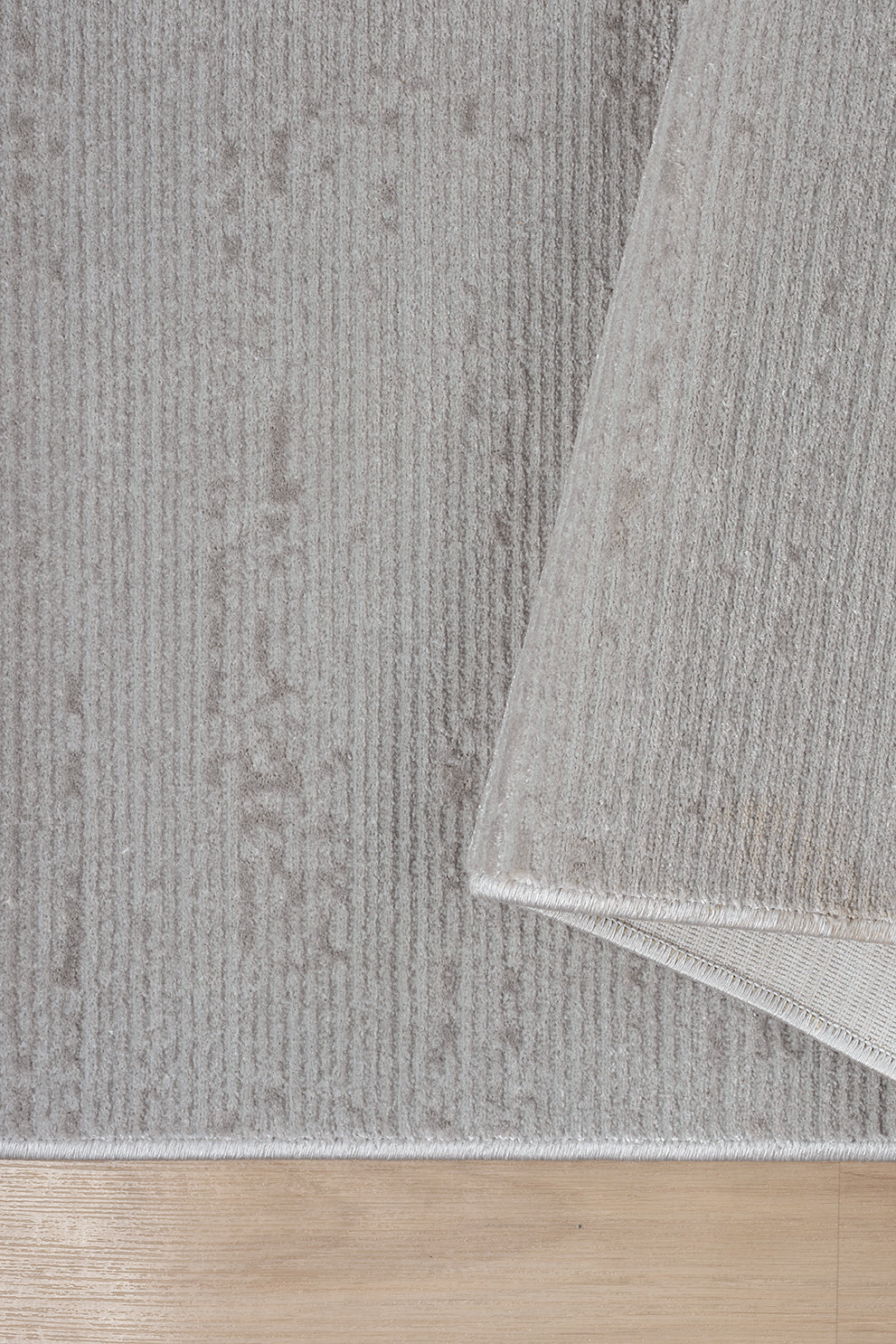 Kadifem KD008 Gri Yumuşak Dokulu Salon Mutfak Koridor Oturma Odası Yolluk Halı Makine Halısı