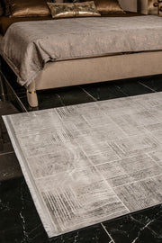 Kadifem KD010 Krem Yumuşak Dokulu Salon Mutfak Koridor Oturma Odası Yolluk Halı Makine Halısı