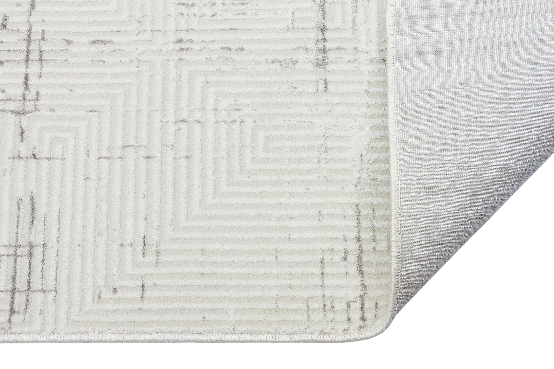 Kadifem KD010 Krem Yumuşak Dokulu Salon Mutfak Koridor Oturma Odası Yolluk Halı Makine Halısı