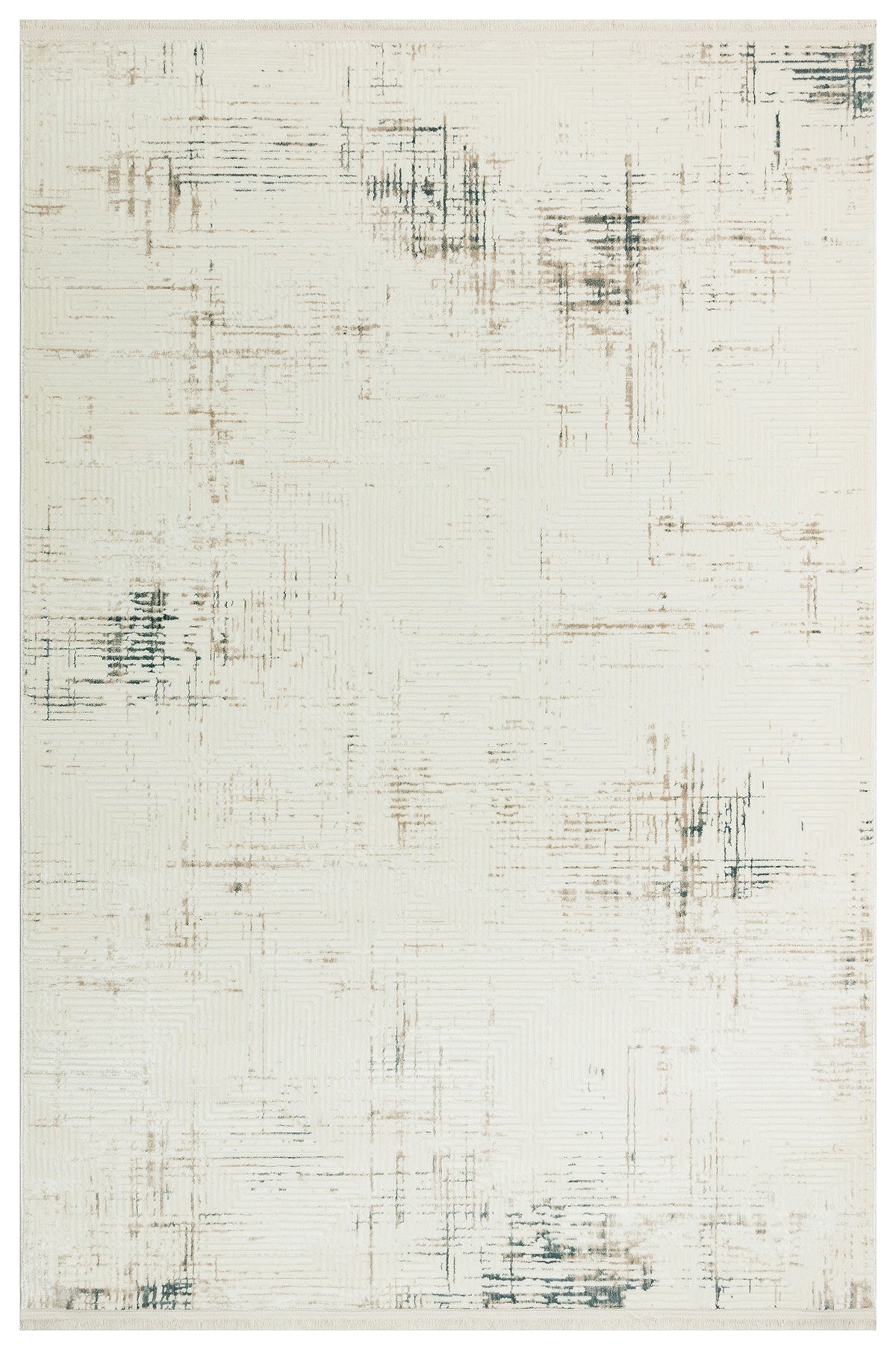 Kadifem KD012 Krem Yumuşak Dokulu Salon Mutfak Koridor Oturma Odası Yolluk Halı Makine Halısı