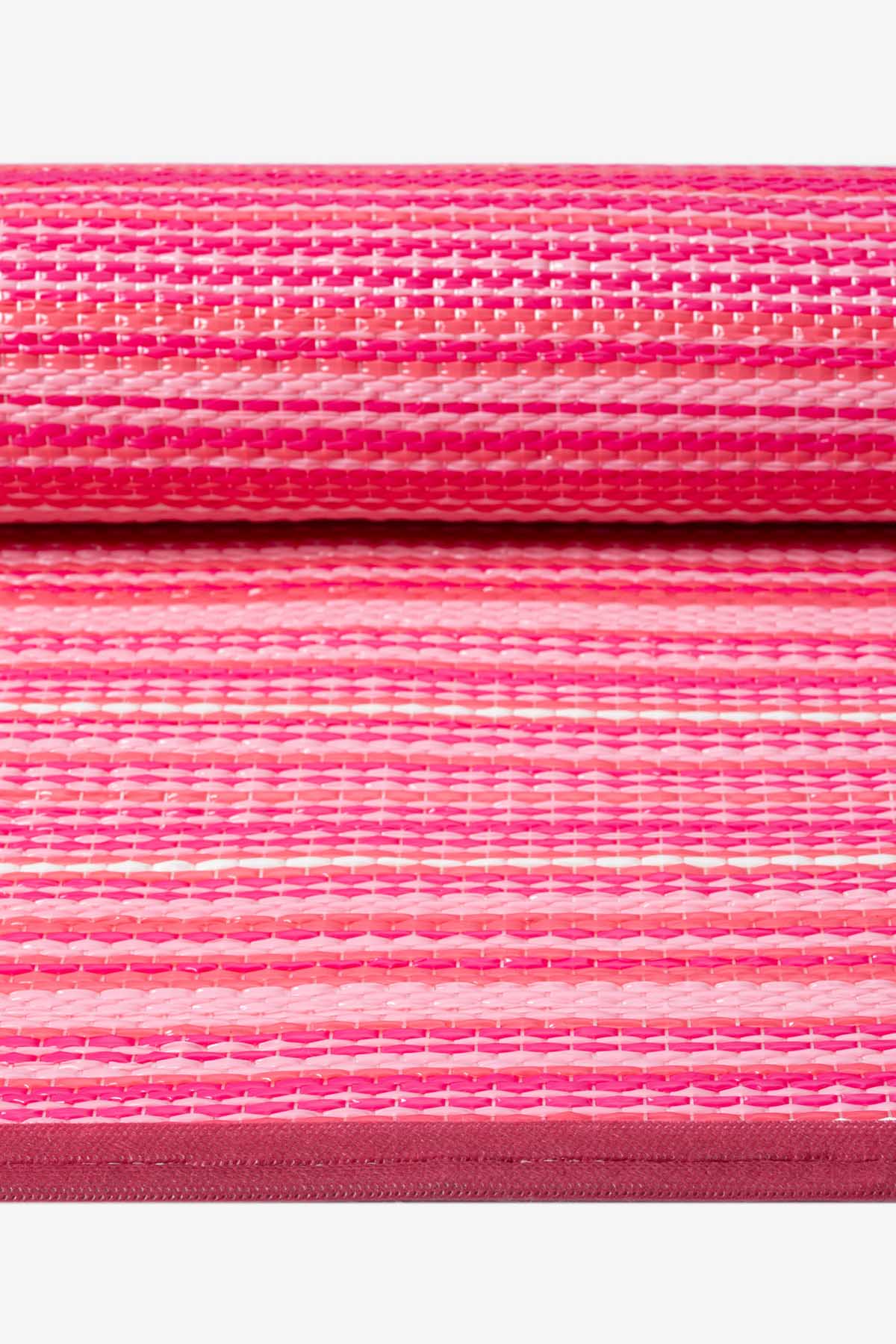 Katlanabilir Pembe Plaj Kamp Piknik Bahçe Balkon Teras Hasır Halı Mat Savan Kilim Karavan Halısı