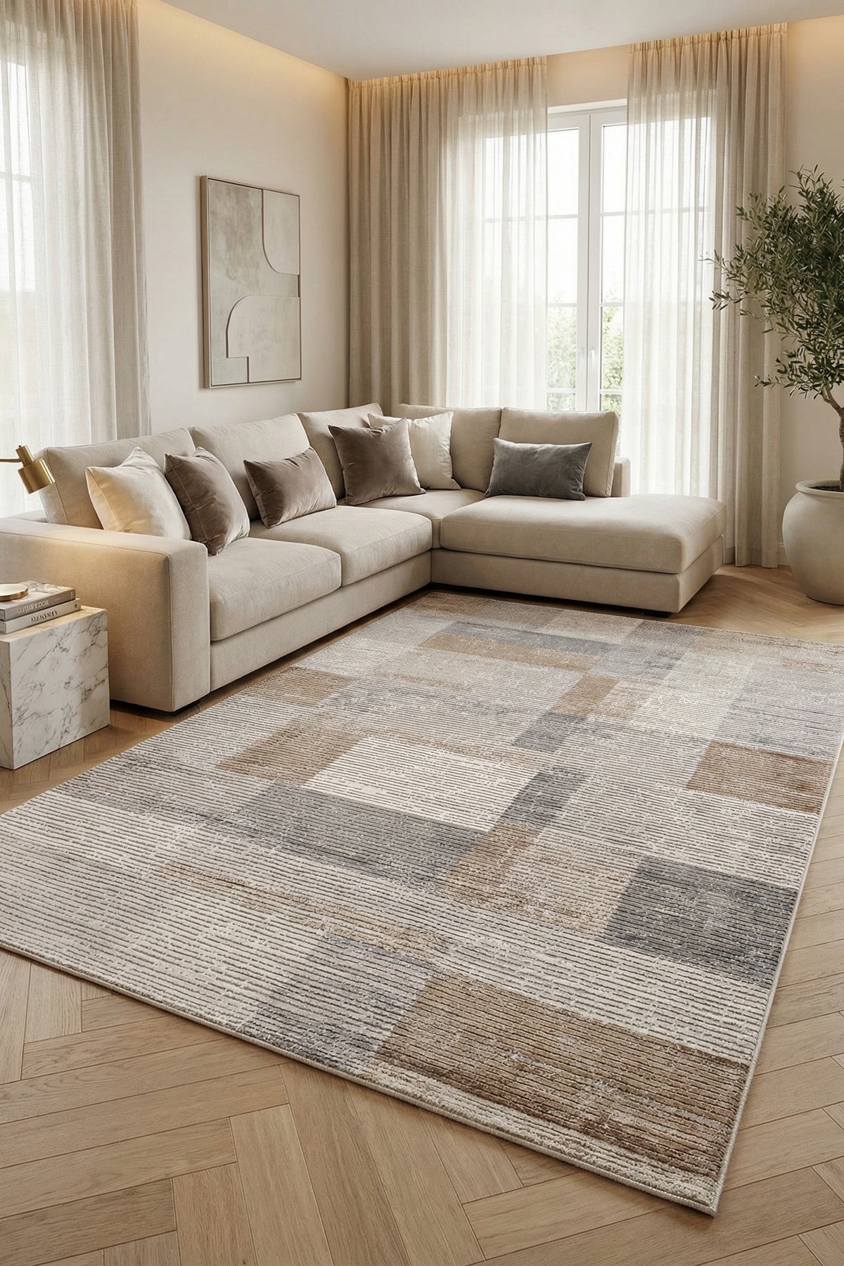 Comfort 4478 Moderner Webteppich