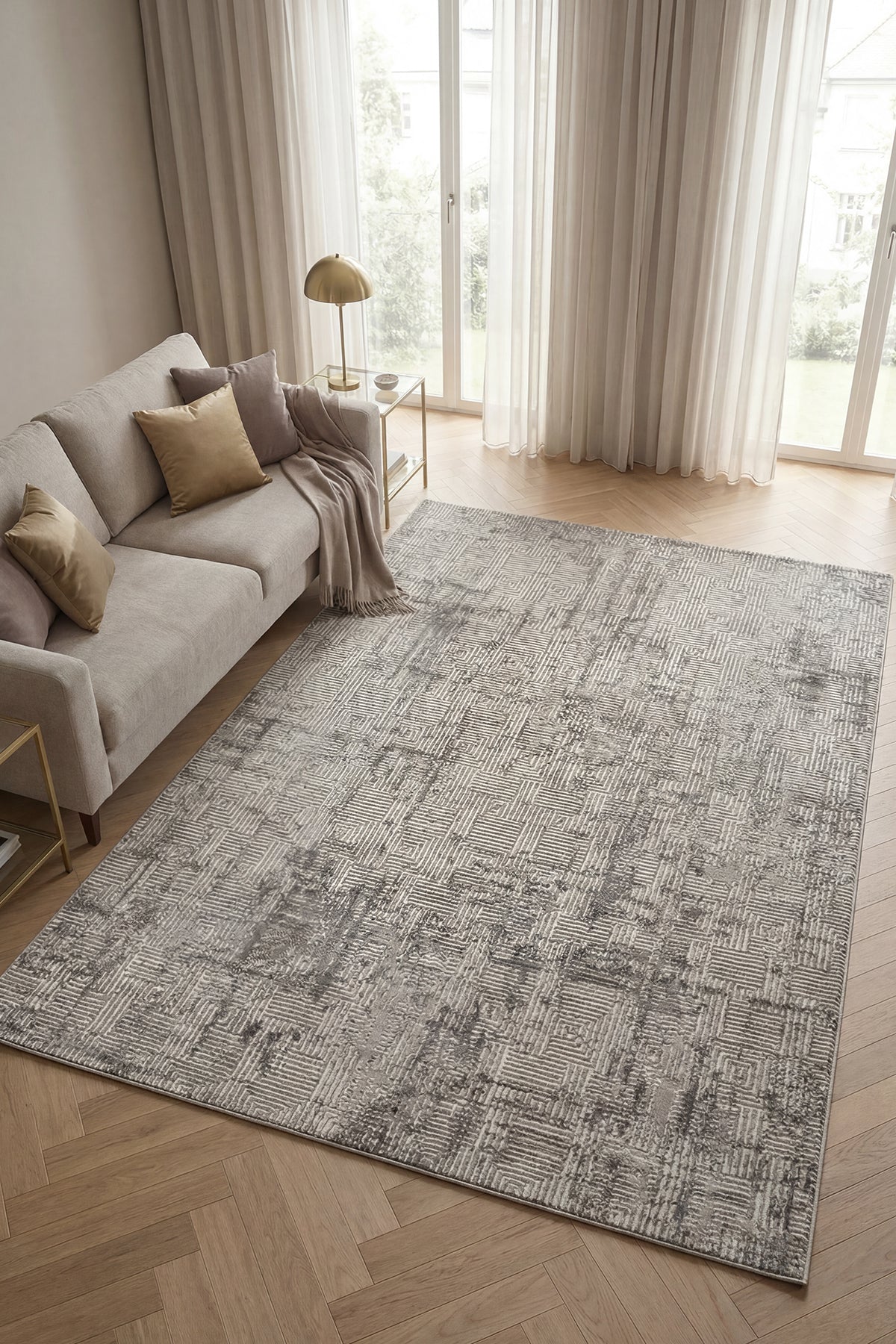 Comfort 4481 Moderner Webteppich