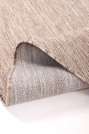Konfor Carpet Theme 9040 Beige Sisal Woven Indoor/Outdoor Rug Decorative Garden Balcony Living Room Carpet