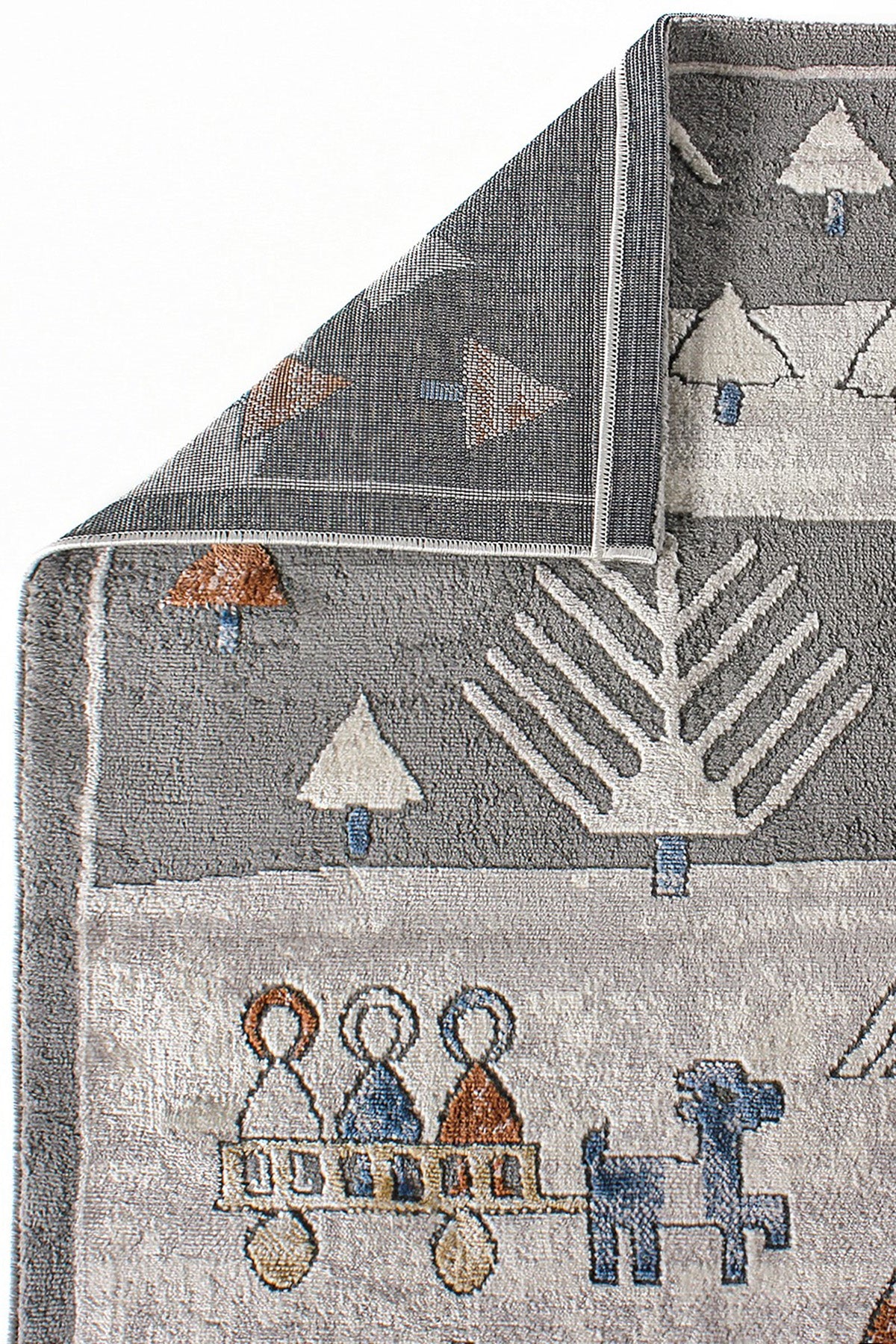 Konfor Kids 4583 Motto Modern Dokuma Çocuk Halısı