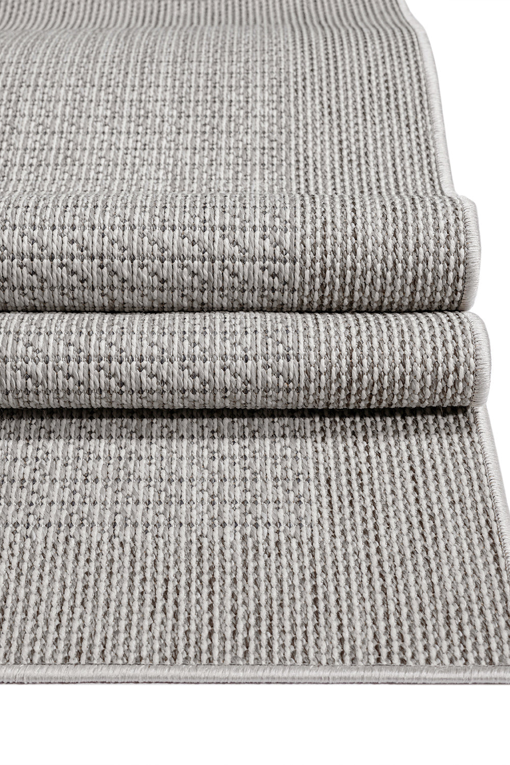 Comfort Sisalux 3093 Cremefarbener, gewebter Kelim-Sisalteppich mit Jute-Rückseite