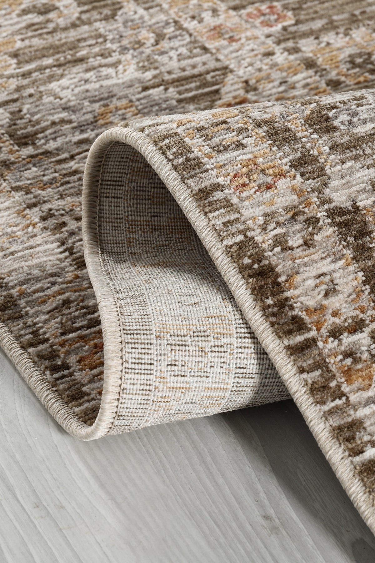 Lavınıa LA009 Çok Renkli Hav Toz Vermez Salon Mutfak Koridor Oturma Odası Yolluk Halı Makine Halısı