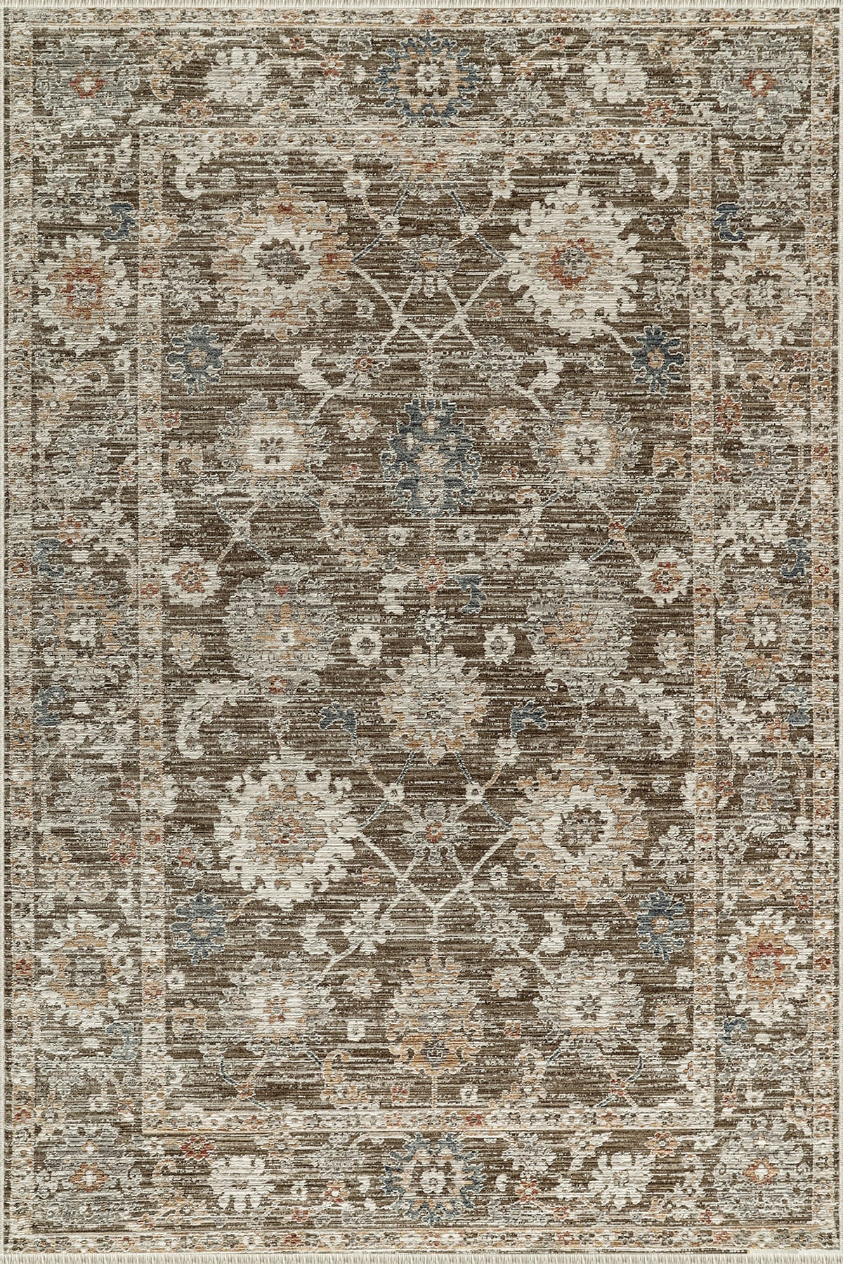 Lavinia LA009 Multicolored, Non-Shedding, Living Room, Kitchen, Hallway, Sitting Room Runner Rug, Machine-Made Carpet