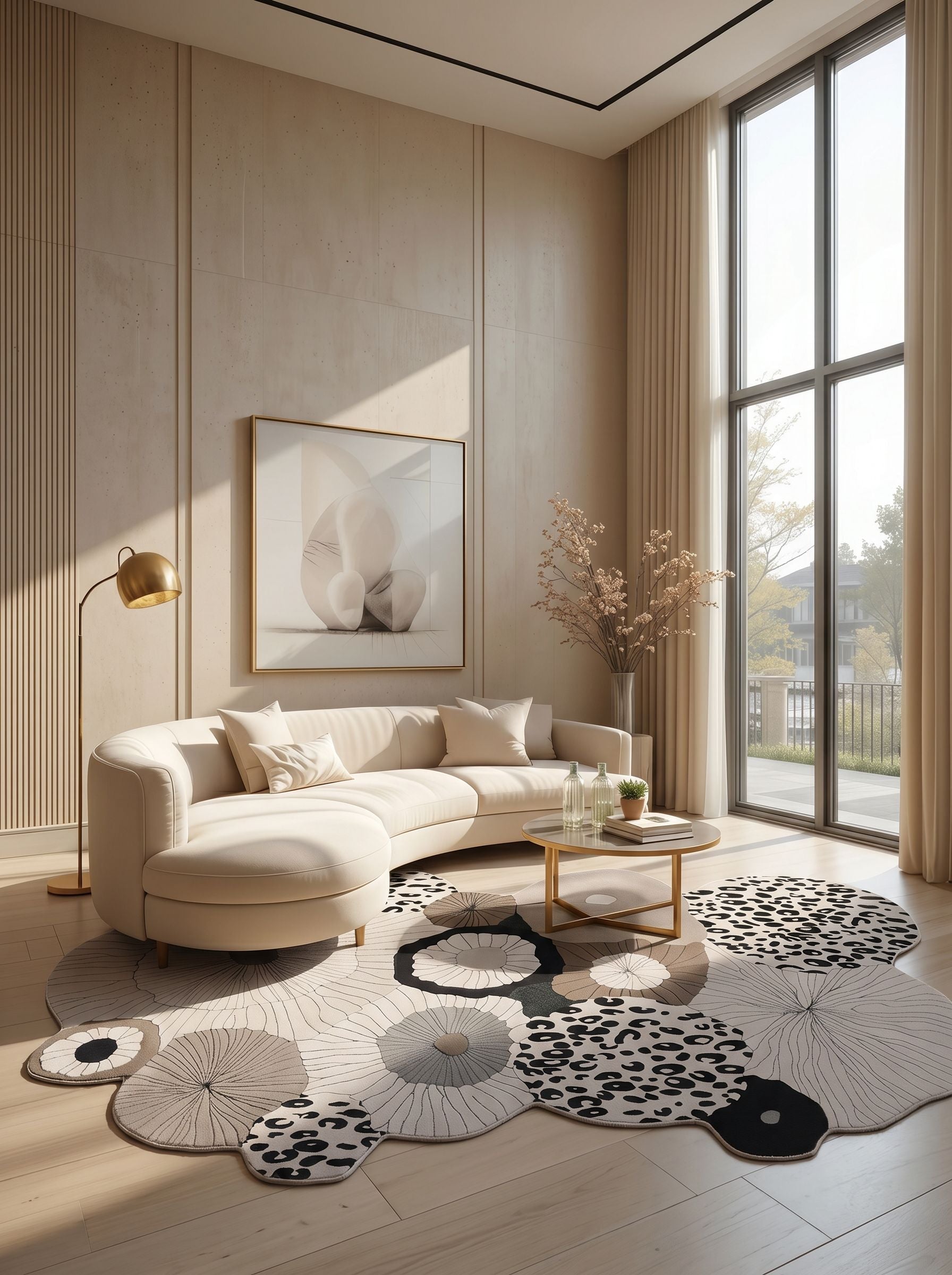 Luxora LX002 Çok Renkli Uzun Ömürlü Yumuşak Dokulu Oturma Odası Mutfak Koridor Yatak Odası Salon Halısı