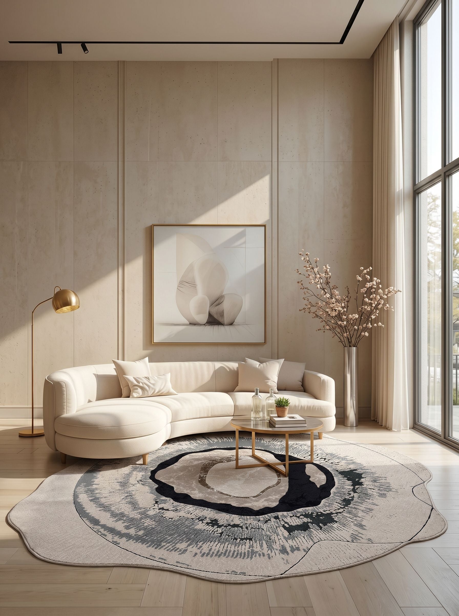 Luxora LX003 Çok Renkli Uzun Ömürlü Yumuşak Dokulu Oturma Odası Mutfak Koridor Yatak Odası Salon Halısı