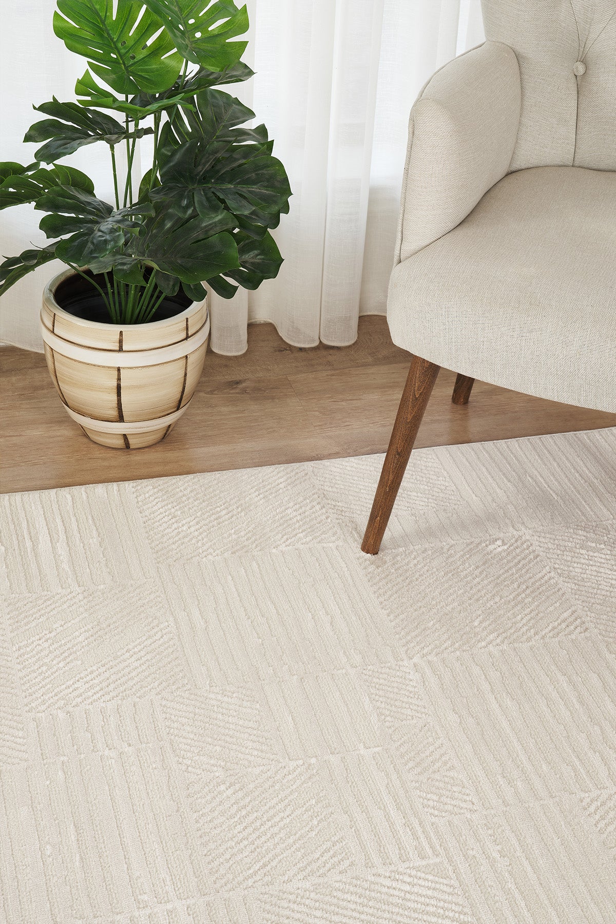 Marla 2001 Krem Hav Toz Vermez Salon Mutfak Koridor Oturma Odası Yolluk Halı Makine Halısı