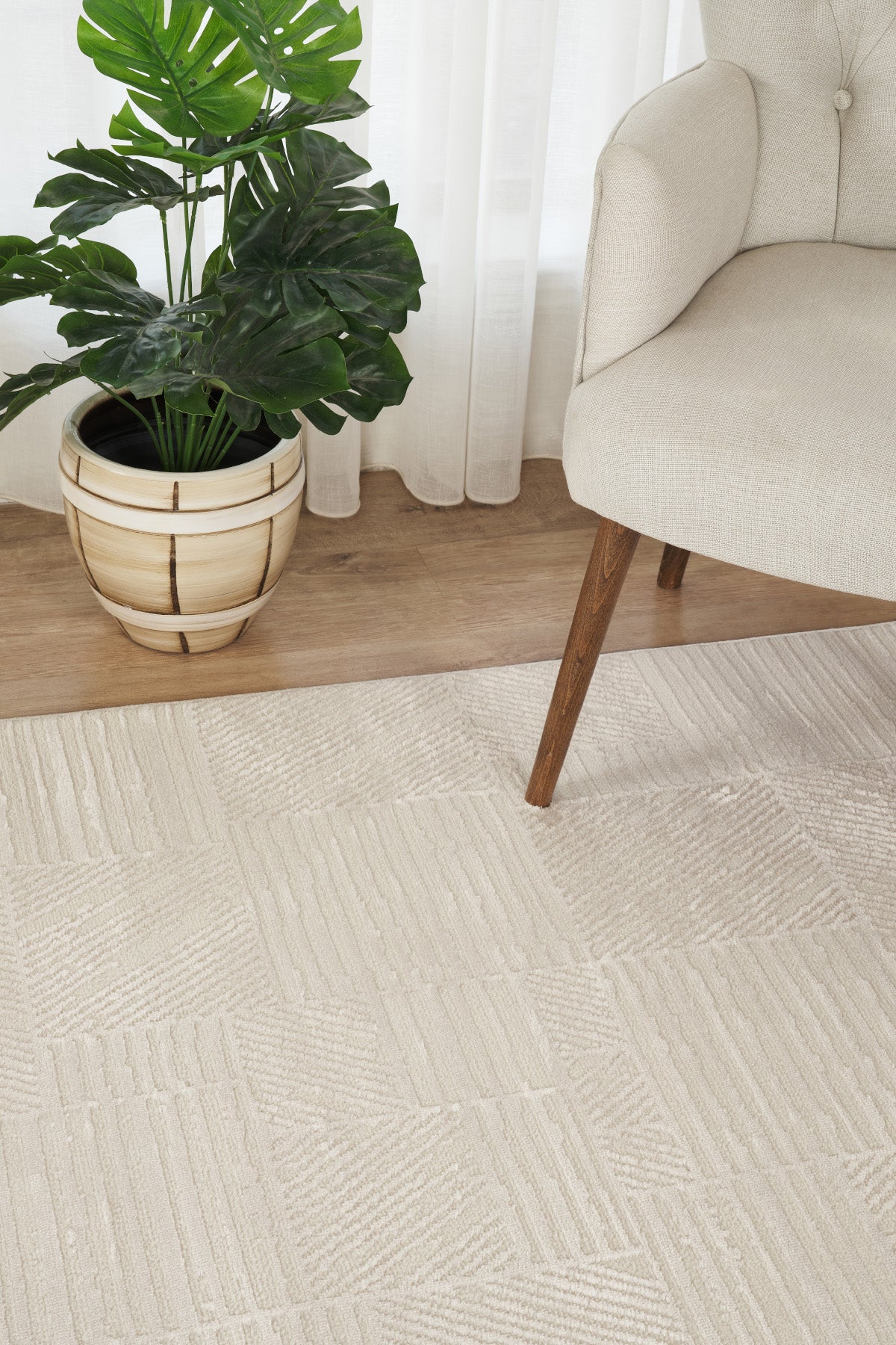 Marla 2001 Krem Hav Toz Vermez Salon Mutfak Koridor Oturma Odası Yolluk Halı Makine Halısı