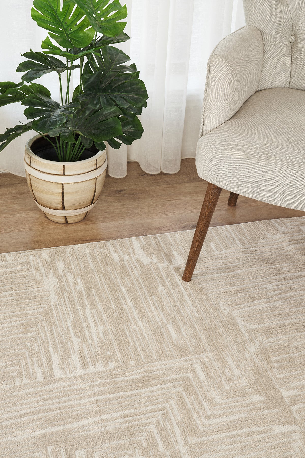 Marla 2005 Bej Hav Toz Vermez Salon Mutfak Koridor Oturma Odası Yolluk Halı Makine Halısı