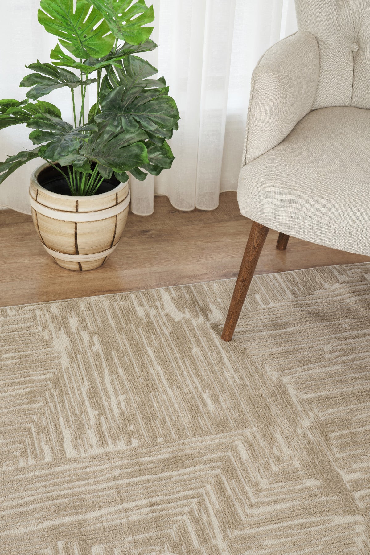 Marla 2005 Bej Hav Toz Vermez Salon Mutfak Koridor Oturma Odası Yolluk Halı Makine Halısı