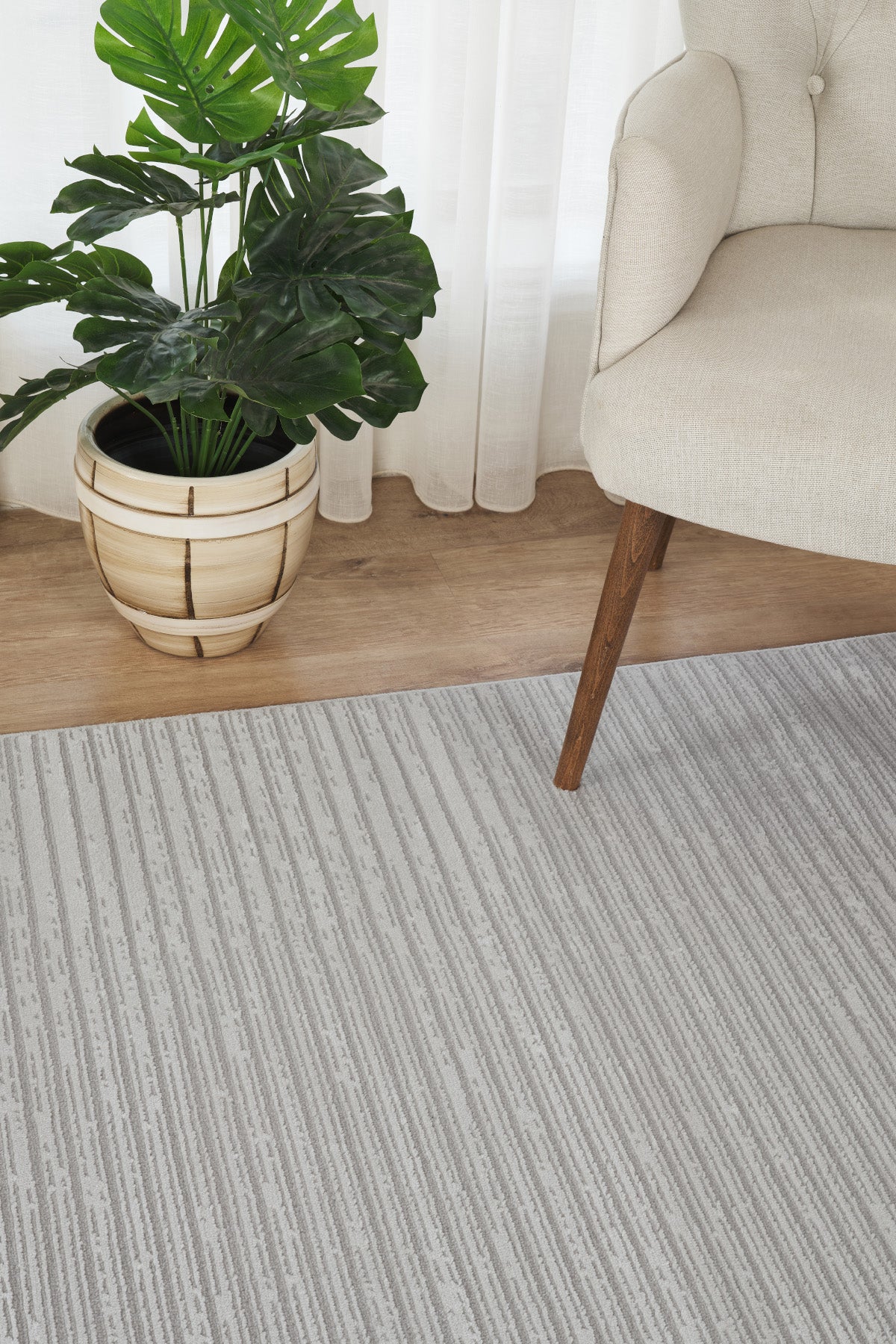 Marla 2007 Gri Hav Toz Vermez Salon Mutfak Koridor Oturma Odası Yolluk Halı Makine Halısı