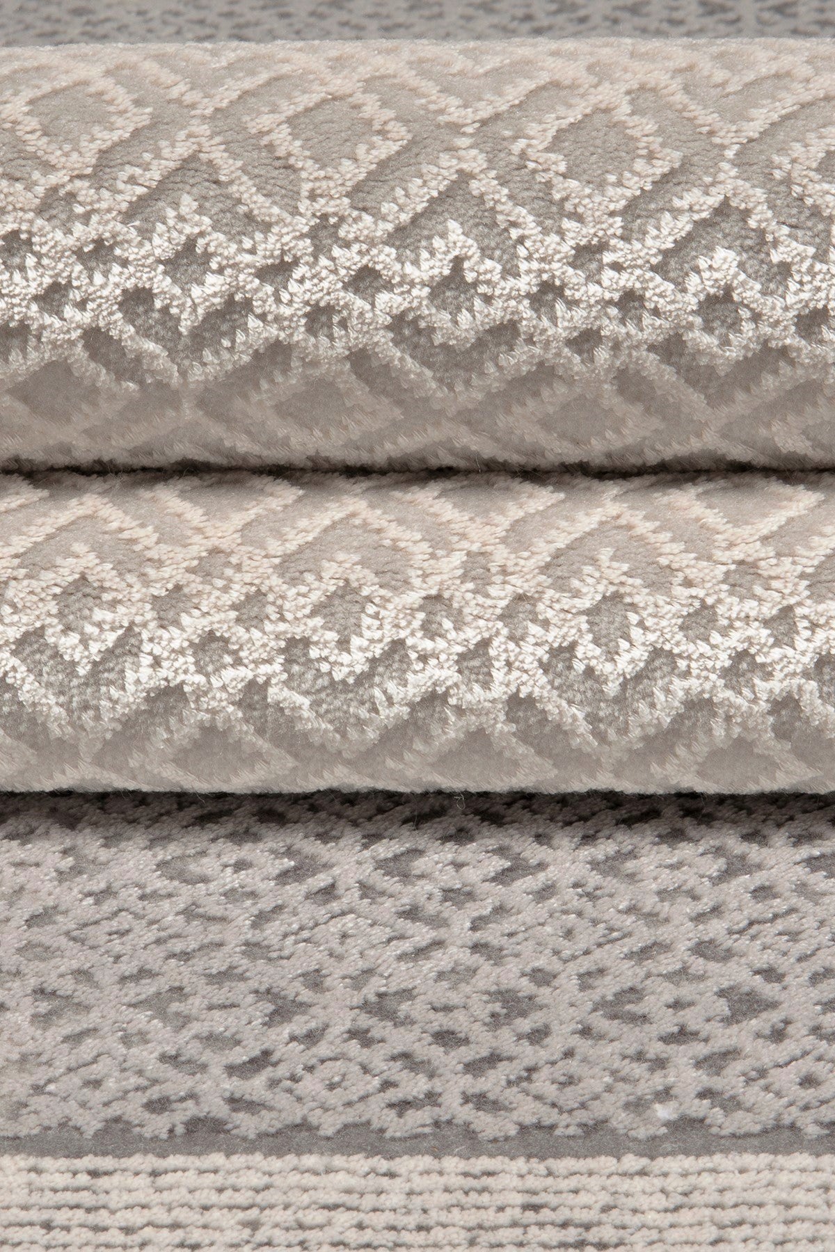 Mazzini 1477 Gri Uzun Ömürlü Yumuşak Dokulu Salon Mutfak Koridor Oturma Odası Yolluk Halı