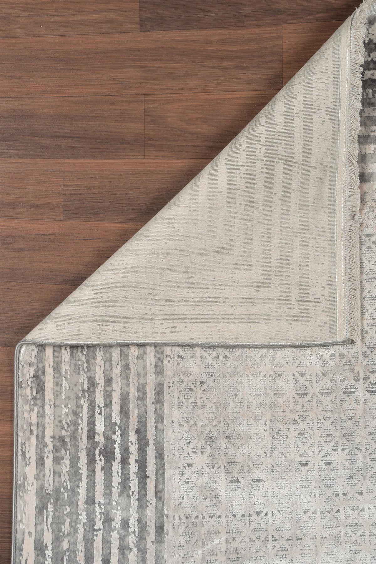 Mazzini 1478 Gri Uzun Ömürlü Yumuşak Dokulu Salon Mutfak Koridor Oturma Odası Yolluk Halı