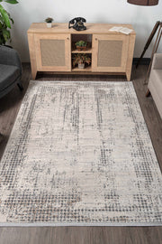 Mazzini 1479 Bej Uzun Ömürlü Yumuşak Dokulu Salon Mutfak Koridor Oturma Odası Yolluk Halı